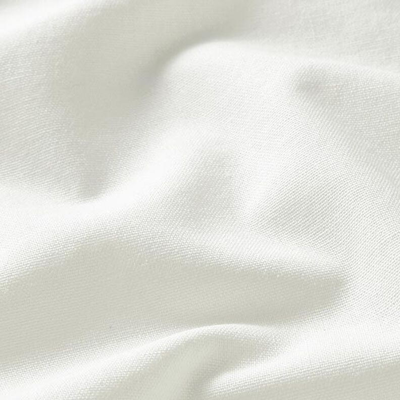 Viskoosi-pellavasekoite Yksivärinen – villanvalkoinen,  image number 2