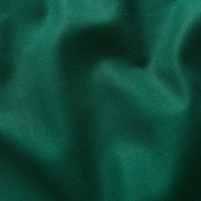 Puuvillakangas Kretonki Yksivärinen – kuusenvihreä,  image number 2