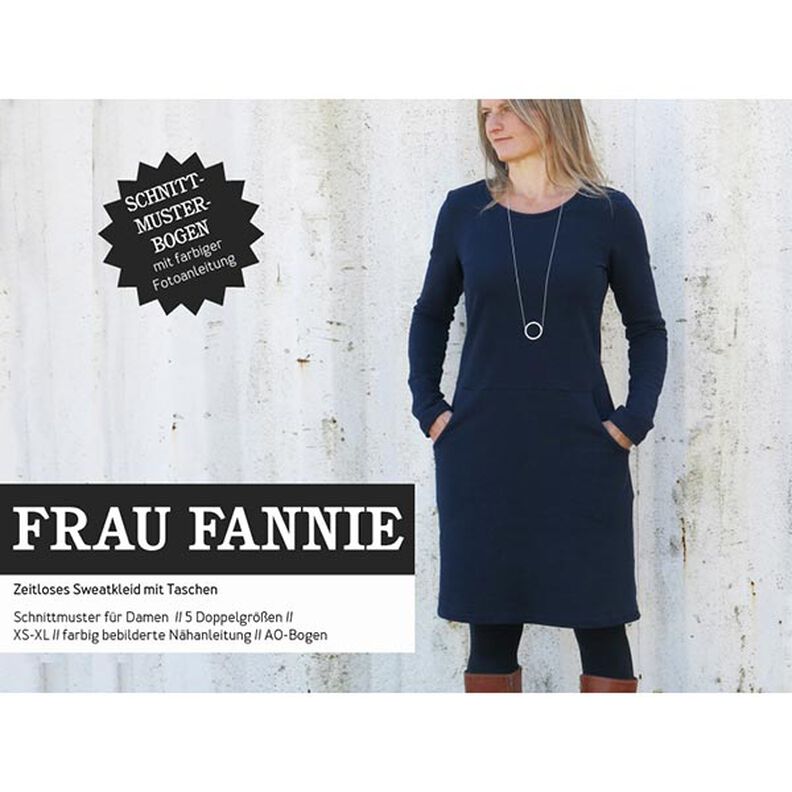 FRAU FANNIE – monipuolinen collegemekko, Studio Schnittreif | XS - XL,  image number 1