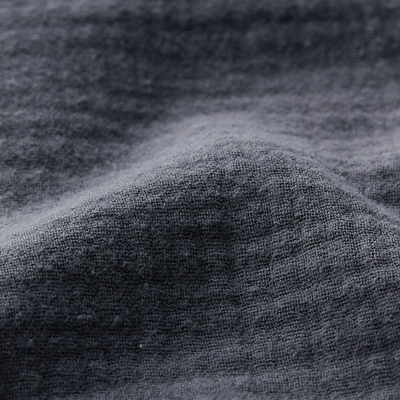 Musliini-/kaksikerroksinen kangas – tummanharmaa,  image number 3
