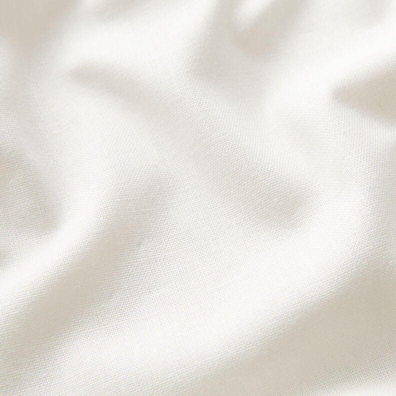 Puuvillakangas Kretonki Yksivärinen – villanvalkoinen,  image number 2