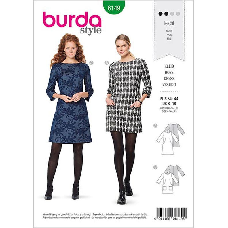 Mekko, Burda 6149 | 34-44,  image number 1