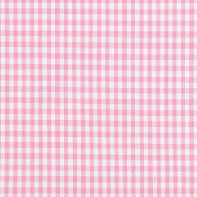 Puuvillakangas Vichy-Check 0,5 cm – roosa/valkoinen, 