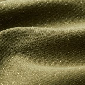 Kimalleresori kangasputki lurexilla – oliivi/kultainen metallic, 