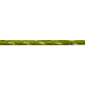 Nyöri Lurex [Ø 7 mm] – vaalea oliivi, 