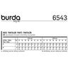 Housut / farkut, Burda 6543,  thumbnail number 11