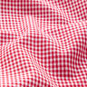 Puuvillakangas Vichy-Check 0,2 cm – punainen/valkoinen,  thumbnail number 2