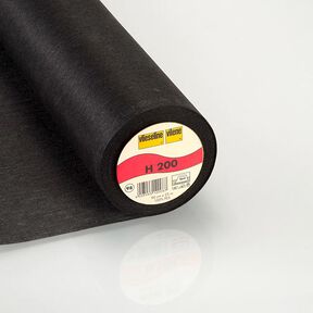 H 200 Silitettävä kangasvahvike | Vlieseline – musta, 