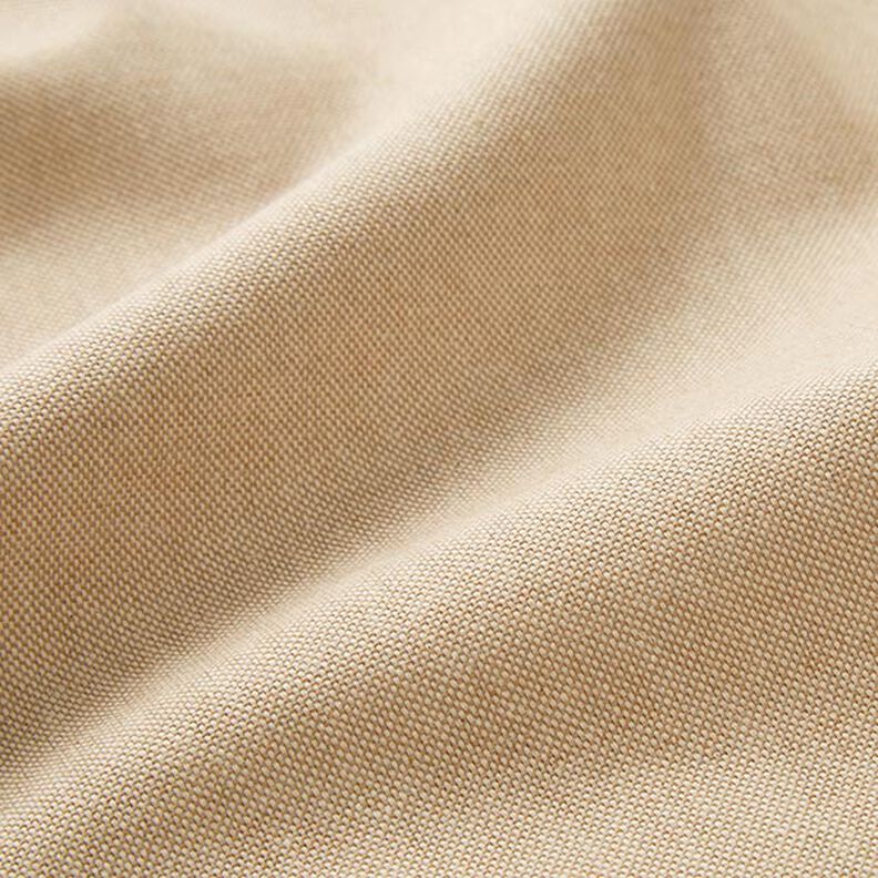 Sisustuskangas Puolipanama Chambray Kierrätetty – beige,  image number 2