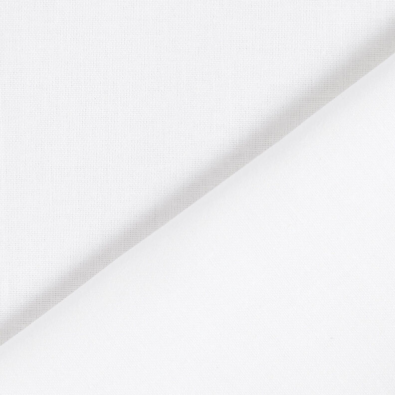 Puuvillakangas Kretonki Yksivärinen – valkoinen,  image number 3