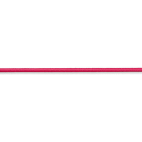 Kuminen koristenauha [Ø 3 mm] – voimakas vaaleanpunainen, 