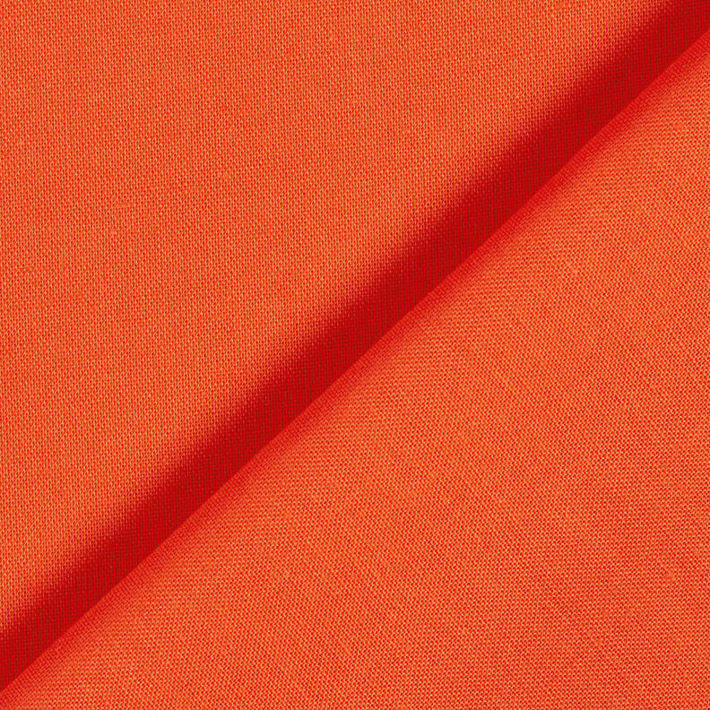 Puuvillakangas Kretonki Yksivärinen – oranssi,  image number 3
