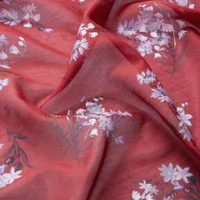 Voilee Silkkisekoite Kukkakimput – karmiininpunainen, 