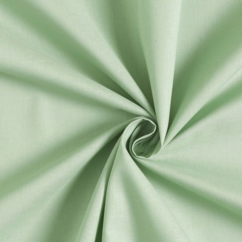 Puuvillakangas Kretonki Yksivärinen – vaalea minttu,  image number 1