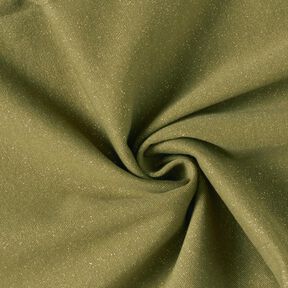 Kimalleresori kangasputki lurexilla – oliivi/kultainen metallic, 