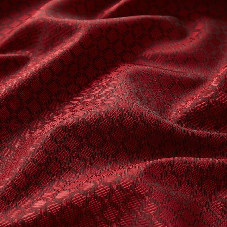 Vuorikangas Jacquard Vinoneliöt – punainen,  image number 2