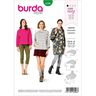 Collegepusero, Burda 6296 | 36-46,  thumbnail number 1