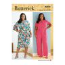 Kietaisumekko, Butterick B6826 | 44-50,  thumbnail number 1