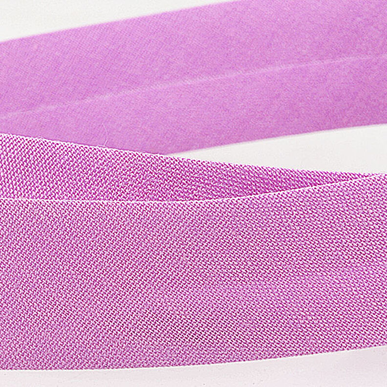 Vinonauha Polycotton [20 mm] – pastellivioletti,  image number 2