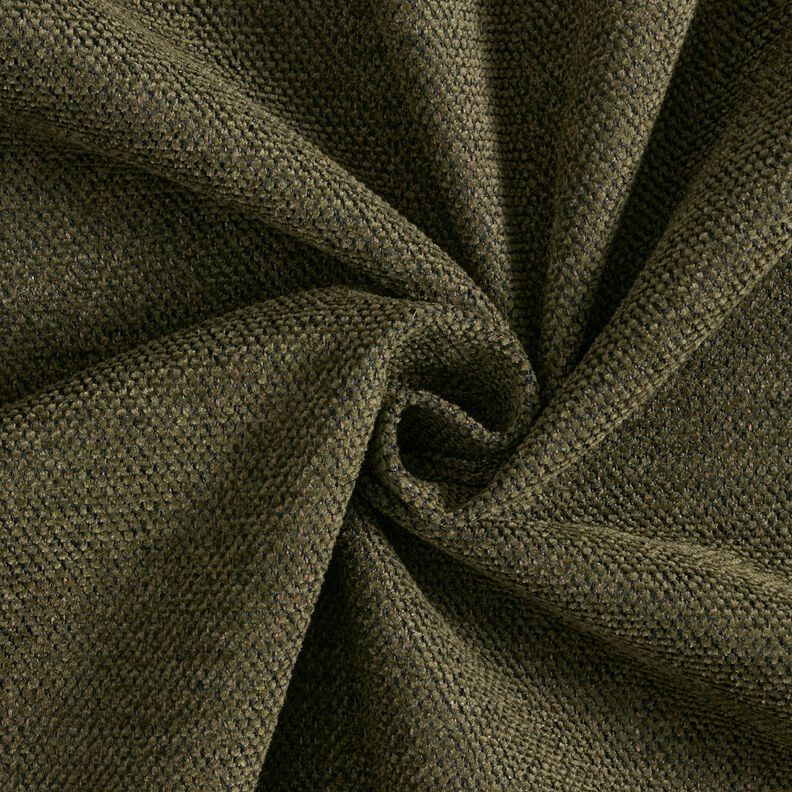 Verhoilukangas Chenille-kudos – khaki,  image number 1