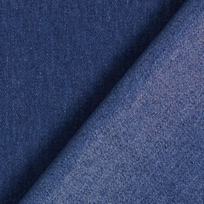 Denim Puuvillasekoite Medium – indigo,  image number 3