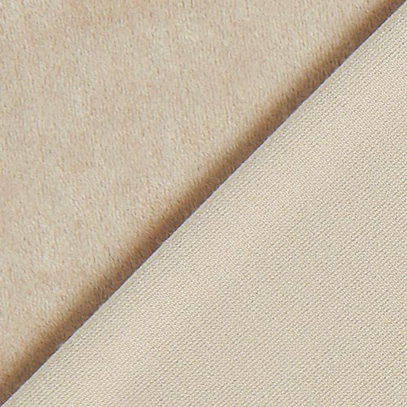 Stretchsametti Nicki-kangas – vaalea beige,  image number 3