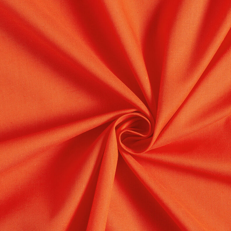Puuvillakangas Kretonki Yksivärinen – oranssi,  image number 1