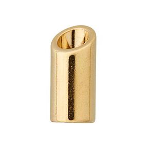 Nyörinpää [ Ø 5 mm ] – kulta metallinen, 
