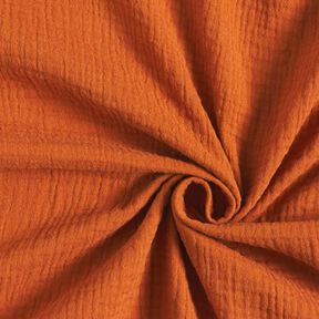 GOTS Musliini-/kaksikerroksinen kangas | Tula – terrakotta, 
