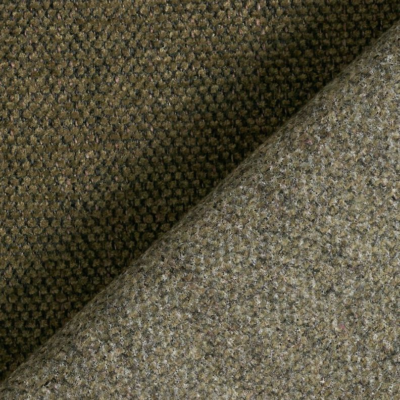 Verhoilukangas Chenille-kudos – khaki,  image number 3