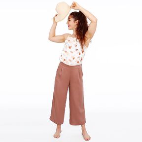 FRAU HEDDA - culotte-housut, leveä lahje ja joustava vyötärönauha, Studio Schnittreif | XS - XXL, 