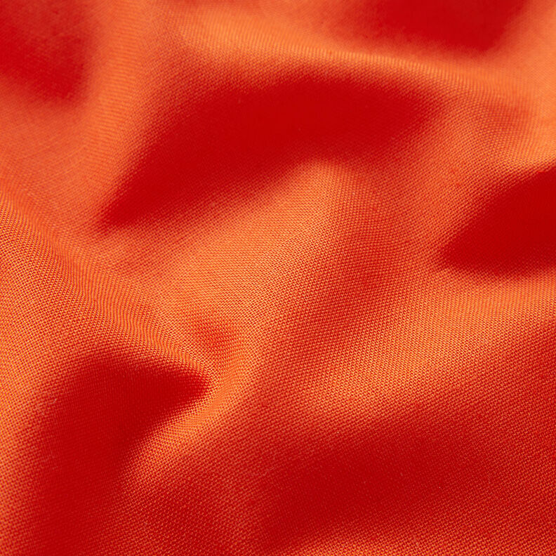 Puuvillakangas Kretonki Yksivärinen – oranssi,  image number 2